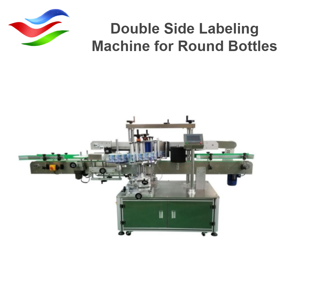 FK-912 Double Side Labeling Machine for Round Bottles